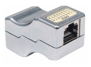 DINTEK Cat 6 RJ45 FTP Staggered Inline Coupler