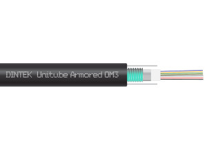 Light-LINKS OM3 Unitube Armored Fiber Cable