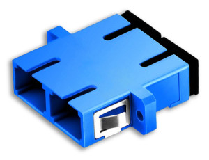 OS2 Duplex SC (UPC) Adapter - Unshuttered With Flange