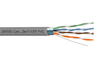  PowerPRO 4P Cat.5e F/UTP 24AWG PVC Cable - Gray