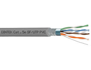 PowerPRO 4P Cat.5e SF/UTP 24AWG PVC Cable - Gray