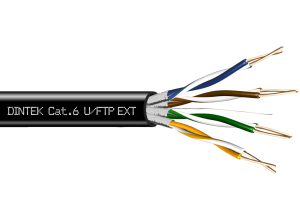 PowerMAX 4P Cat.6 U/FTP 23AWG PE Cable - Black