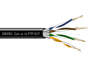 PowerMAX 4P Cat.6 U/FTP 23AWG PE Cable - Black