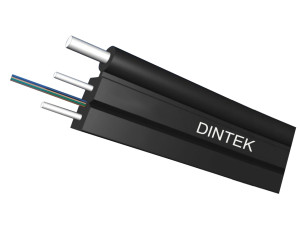 FTTH 4 Core Outdoor Aerial Flat Drop Cable