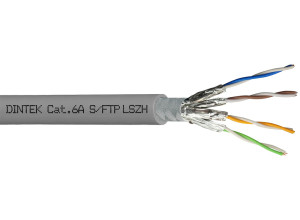 PowerMAX+ 4P Cat.6A S/FTP 23AWG LSZH Cable - Gray