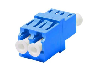 OS2 Duplex Low Profile LC Adapter - Unshuttered Without Flange