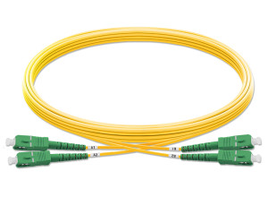 Light-LINKS SC/SC Duplex OS2 Patch Cords - APC